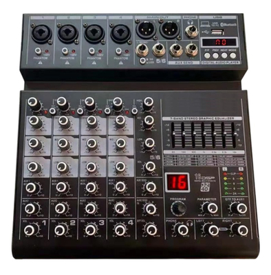 R602USB Professional Mixer Console
