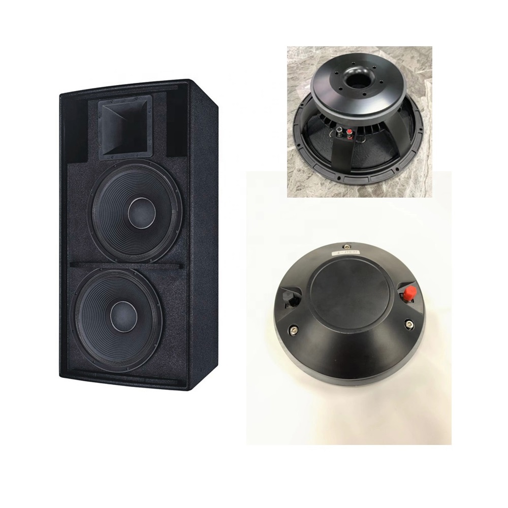 F215 dual 15 inch wooden speaker professional audio sound cabinet box dj speakers loudspeaker Martin F215+ blackline