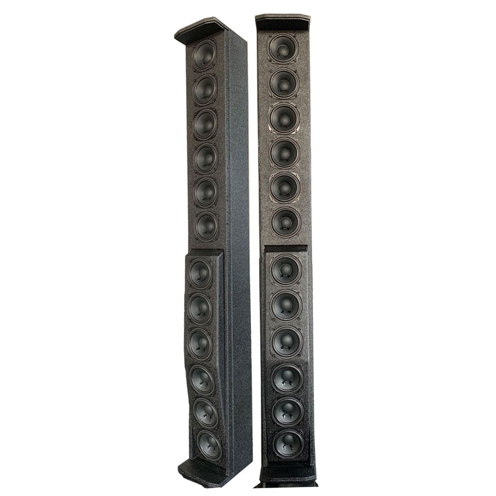 H603 H1203 6x3" 12x3" passive Column Speaker professional Line Array